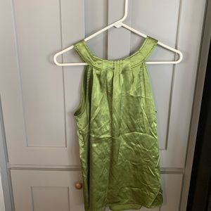 Cato‘s silk green tank top